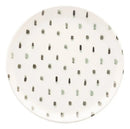 Set x30 piezas juego vajilla cerámica Samambaia oxford color blanco